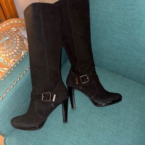 Minelli Black Heeled Boots